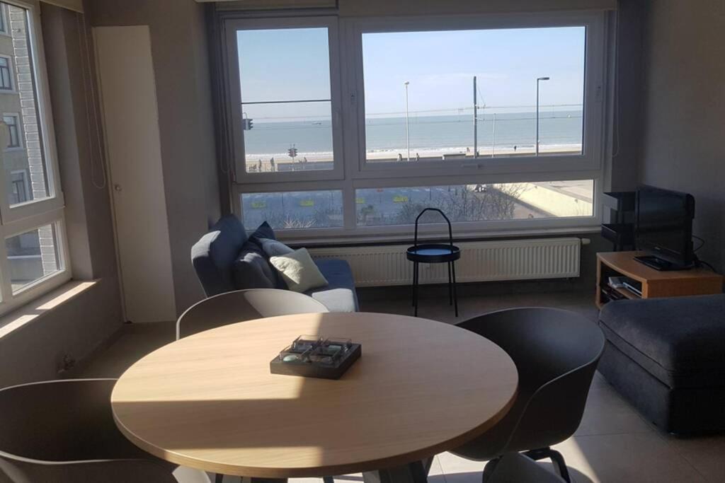 Oostende Studio Voor 2 Of 3 Pers Met Zeezicht Экстерьер фото