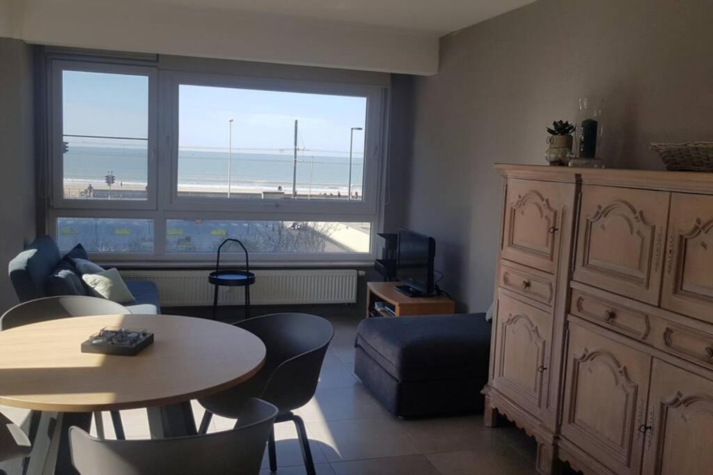 Oostende Studio Voor 2 Of 3 Pers Met Zeezicht Экстерьер фото